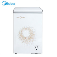 [二手][99新]美的(Midea)BD/BC-100KMA冰柜家用单立式小型冷柜100升单温直冷节能迷你小冰箱宿舍