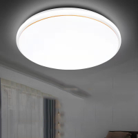 LED圆形吸顶灯现代简约客厅卧室走廊过道灯阳台厨卫家用灯饰灯具 LED2263