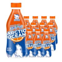 北冰洋桔汁汽水280ml*12瓶老北京果汁碳酸饮料整箱