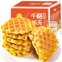 千格华夫饼早餐网红休闲小吃400g/箱