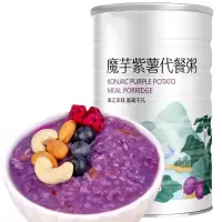 紫薯魔芋代餐粥营养早餐懒人速食500g/罐