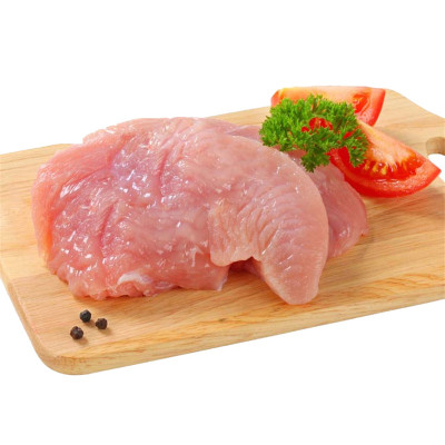 无骨鸡腿肉 新鲜带皮去骨鸡腿肉 2.5kg 生鲜鸡肉汉堡肉烤肉带皮鸡腿肉