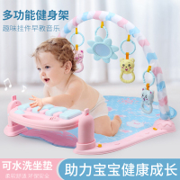 婴儿健身架器音乐脚踏钢琴新生儿宝宝玩具3-6-12个月0-1岁