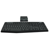 罗技(Logitech)K375s 无线蓝牙键盘多设备 安静输入平板IPAD键盘手机静音键盘