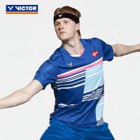 VICTOR/威克多羽球服短袖上衣大赛服男女大赛系列T-15000 T-16000
