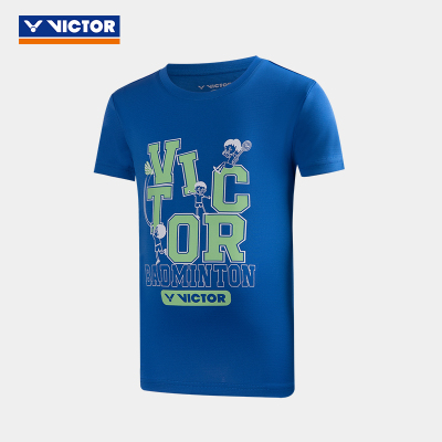 VICTOR/威克多 羽毛球服针织T恤青少系列T-32024