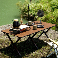 闪电客户外折叠桌蛋卷桌露营桌子便携式野餐桌椅野营装备椅桌套装