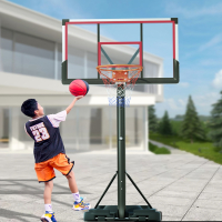 闪电客篮球架家用可移动户外儿童投篮框成人室内外可升降篮筐标准篮球框