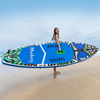 闪电客新手水上竞速运动充气冲浪板sup站立式浆板俱乐部比赛桨板划水板