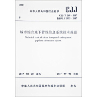 城市综合地下管线信息系统技术规范 CJJ/T 269-2017