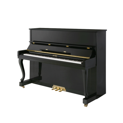 公爵钢琴 立式钢琴 121M3教学用琴 黑色亮光