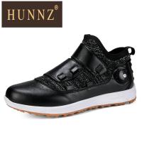 HUNNZ高尔夫球鞋男鞋防滑固定钉轻便透气运动鞋2022新款旋转纽高尔夫鞋子男