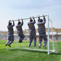 户外五人制足球门球框闪电客儿童家用户外便携式标准训练幼儿园57人球门