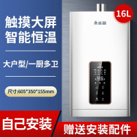 志高燃气热水器家用12升恒温天然气液化气煤气强排式平衡式零冷水_①⑥升恒温高配自己装_天然气