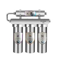 切夫曼3+2磁化水机厨房五级不锈钢超滤净水机家用自来水过滤器_3+1含配件