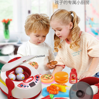 儿童蒸汽电饭煲厨房玩具套装智扣女孩煮做饭仿真厨具男孩过家家电饭锅
