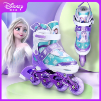迪士尼(DISNEY)溜冰鞋儿童全套装初学者女童轮滑鞋旱冰鞋男童滑冰鞋滑轮鞋