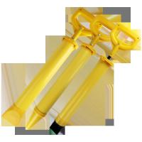 水泥砂浆填缝抢灌浆器注浆防盗充缝灌注器圆扁嘴机塞堵缝枪工具