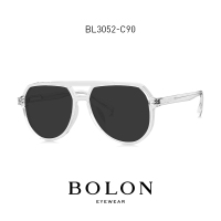 BOLON暴龙眼镜2021新品飞行员板材太阳镜男士韩版潮流墨镜BL3052