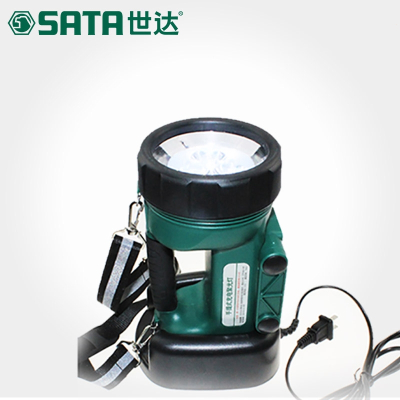世达(SATA)手提式锂电充电聚光灯手电筒维修工作灯散光头灯远90708A