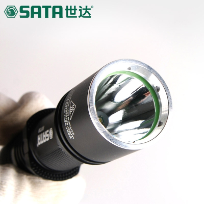世达(SATA)手电筒强光远光充电式安保工矿巡逻用电筒90738