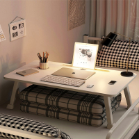 古达床上小桌子懒人电脑桌家用折叠桌学生宿舍上铺写字桌卧室飘窗书桌