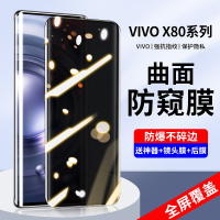 疯壳 vivox80钢化膜x80pro防窥膜vivo手机x80曲面 x80pro+全