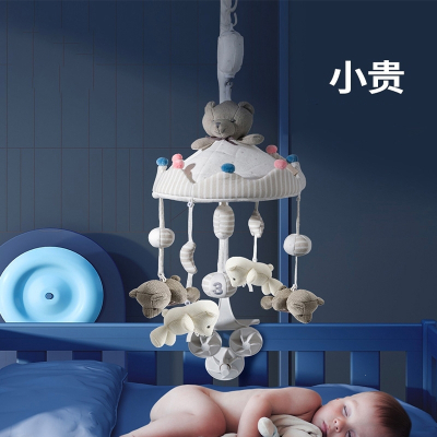 床铃宝宝床头音乐旋转摇铃床上法耐(FANAI)挂件新生婴儿安抚玩具悬挂式