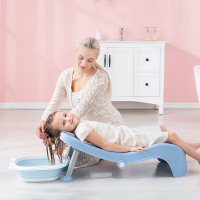 古达儿童洗头躺椅可折叠洗头婴儿宝宝洗发床凳可坐躺小孩家用大号