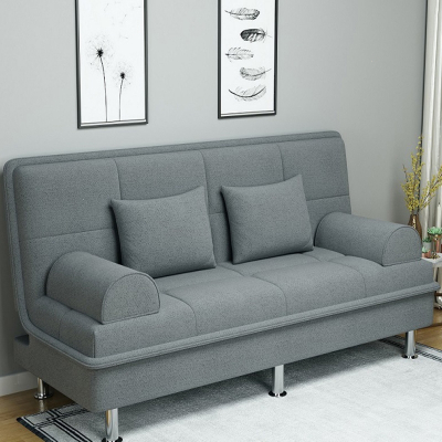 古达多功能折叠沙发床两用布艺沙发简易单人客厅出租折叠床懒人小户型