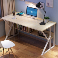 电脑桌台式双人办公桌简易书桌家用学生写字桌简约现代小桌子卧室