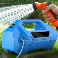 小型充电式抽水泵浇菜浇水机抽水机农用灌溉家用户外田园自吸