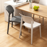 聚宸兴塑料椅子家用加厚靠背椅舒适简易餐椅简约现代网红凳子北欧餐桌椅
