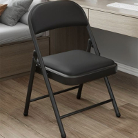 聚宸兴简易椅子靠背椅家用折叠便携办公椅会议椅电脑椅餐椅宿舍凳子座椅