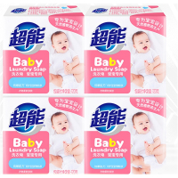 超能婴幼儿宝宝专用洗衣皂无刺激120gx2_实惠款120gx4块