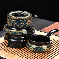 法耐懒人自动功夫茶具套装家用泡茶壶石磨陶瓷冲茶喝茶茶杯配件