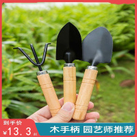 法耐(FANAI)园艺三件套园林工具小铁铲耙锹植物盆栽种花手动工具