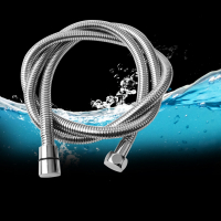 古达浴室热水器沐浴水管配件1.52米不锈钢淋雨淋浴喷头软管