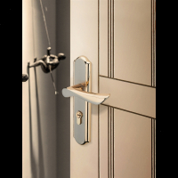 门锁室内卧室简约房门锁 法耐(FANAI)通用型卫生间家用把手实木门锁具