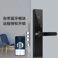 指纹锁家用防盗门电子智能门锁大门木门入户门通用型密码锁具