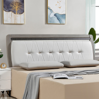 床头板简约现代床头软包阿斯卡利1.5米1.8米免漆双人单买个床头靠背板