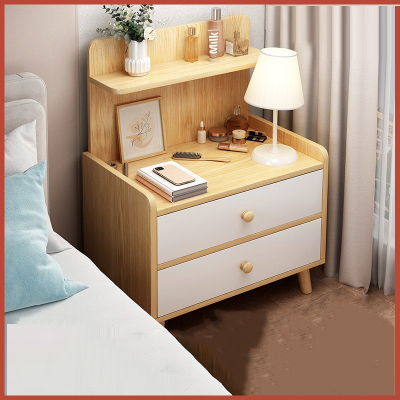 床头柜古达简约现代卧室北欧风床边小柜子小户型简易储物床头置物架