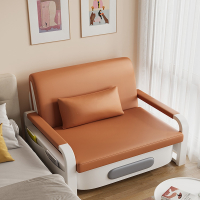 单人沙发床古达折叠两用新款小户型折叠床阳台多功能简易科技布