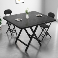 古达折叠桌子餐桌家用小户型饭桌简易出租屋吃饭桌子长方形摆摊小桌子