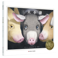 三只小猪绘本故事书盖房子二年级一年级课外书看幼儿园绘本3只小猪图画书立体书真实故事非英文英语版