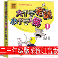 大个子老鼠小个子猫1注音版彩图二年级三年级一年级周锐一二春风文艺出版社绘本 和珍藏小学生课外书阅读书籍拼音儿童读物7-8