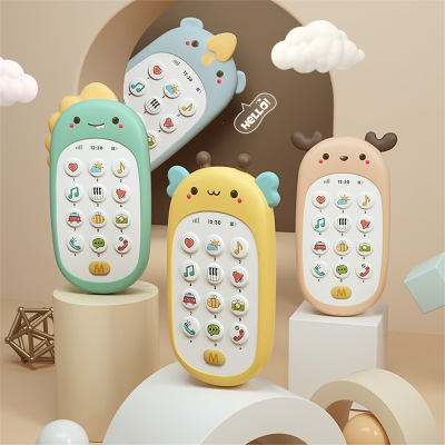 婴儿手机玩具智扣宝宝儿童幼儿早教益智多功能电话男孩女孩0-1岁3