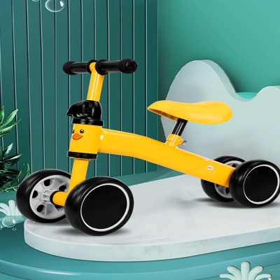 智扣儿童平衡车1-3岁无脚踏滑步车宝宝学步车婴幼儿童滑行四轮溜溜车