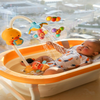 智扣宝宝洗澡玩具婴儿小黄鸭戏水花洒喷头鸭子喷水儿童玩水女男孩