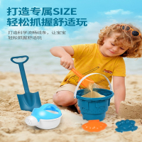 智扣加厚大号儿童沙滩玩具汽车套装宝宝戏水挖玩沙工具城堡沙漏铲子桶